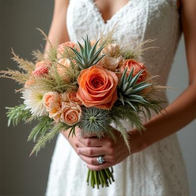 Lush bridal bouquet