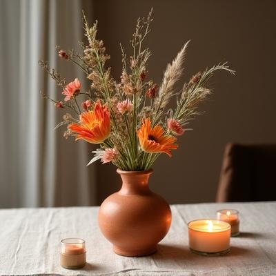 Elegant reception centerpiece